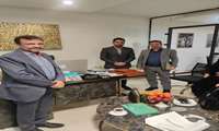 دیدارسرپرست شبکه بهداشت و درمان شهرستان بهارستان با خیرحوزه سلامت
