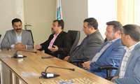 دیدار مدیر شبکه بهداشت و درمان و رییس مجمع خیرین سلامت شهرستان بهارستان با سرپرست بیمارستان امام حسین (ع)
