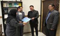تقدیر مدیر شبکه بهداشت ودرمان بهارستان از رئیس شورای شهر گلستان