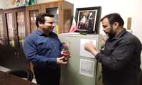 برگزاری مراسم گرامیداشت روز حراست در شبکه بهداشت ودرمان بهارستان 22تیرماه 1405