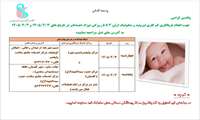 برنامه غربالگری کم کاری تیروئید و متابولیک ارثی 3تا 5 روزگی نوزاد در ایام تعطیل