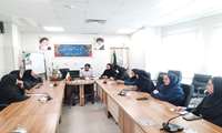 برگزاری کمیته التور در ستاد شبکه بهداشت ودرمان بهارستان