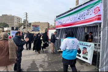 اقدامات کارشناسان بهداشت محیط بهارستان در مراسم  بیست و دوم بهمن ماه۱۴۰۴