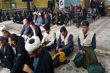 مراسم گرامیداشت نهم دی و سالگرد شهید سلیمانی در شهرستان بهارستان برگزار شد