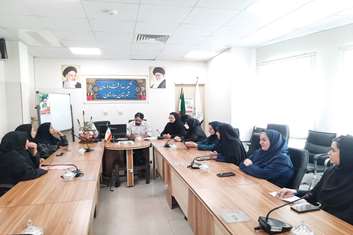 برگزاری کمیته التور در ستاد شبکه بهداشت ودرمان بهارستان