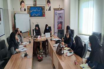 جلسه ارزیابی عملکردشش ماهه اول سال1405مرکزخدمات جامع سلامت صالح اباد