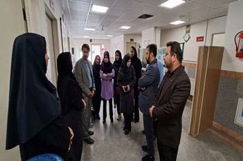 پایش حوزه تحول اداری وزارت بهداشت از اجرای برنامه پزشکی خانواده در شهرستان بهارستان 