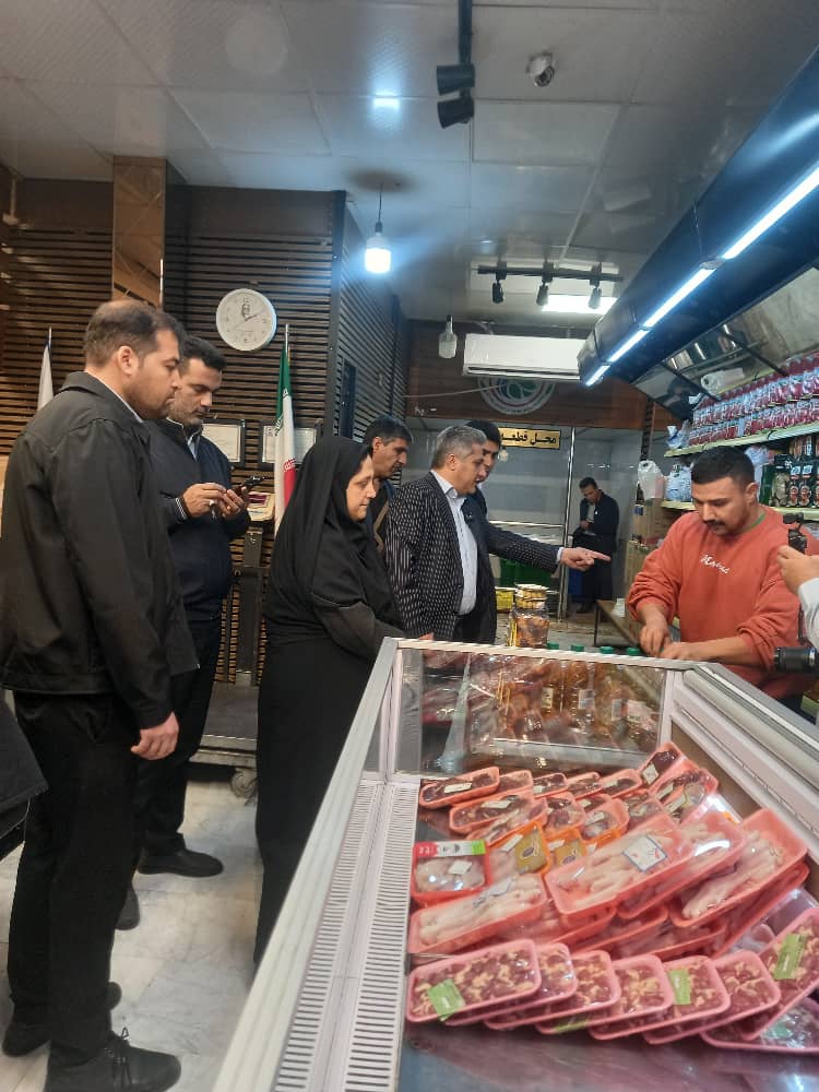 بازرسی مشترک اعضا کمیته تنظیم بازار  با حضور معاون محترم برنامه ریزی فرمانداری 