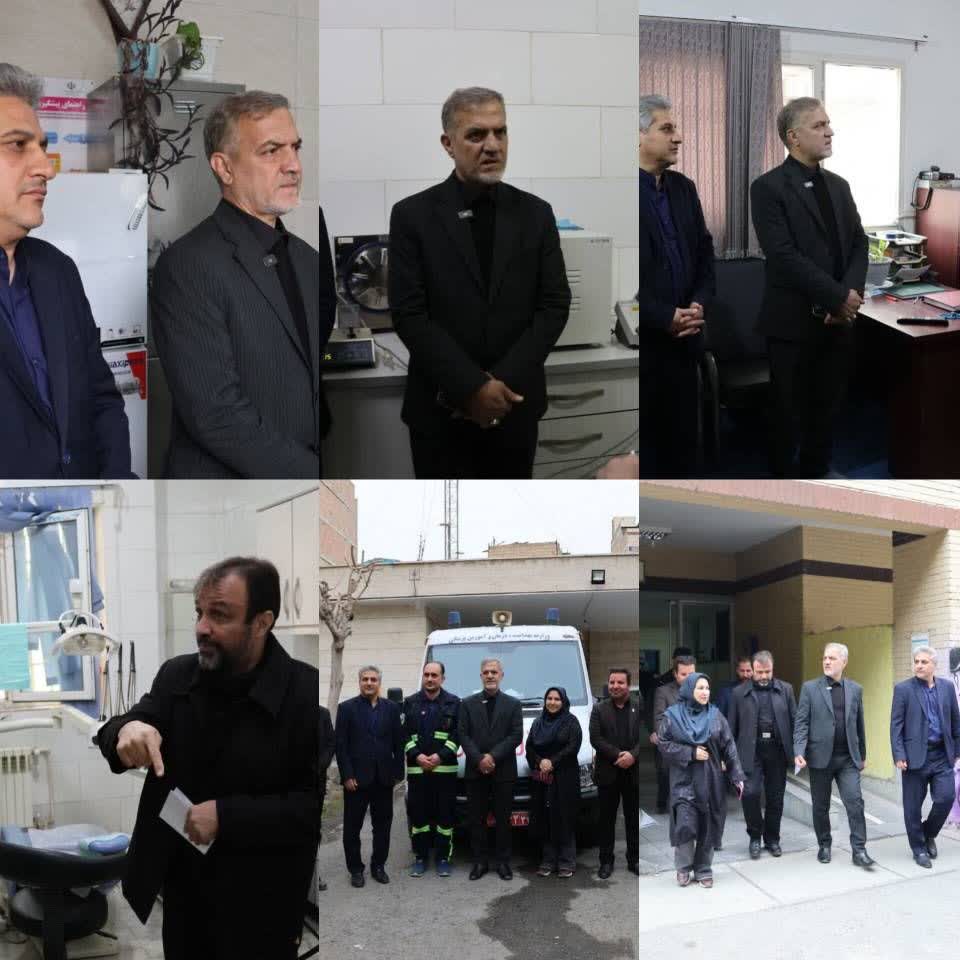 بازدید فرماندار بهارستان از مراکز خدمات جامع سلامت نسیم شهر؛ تأکید بر آمادگی کامل حوزه سلامت در شرایط ویژه کشور