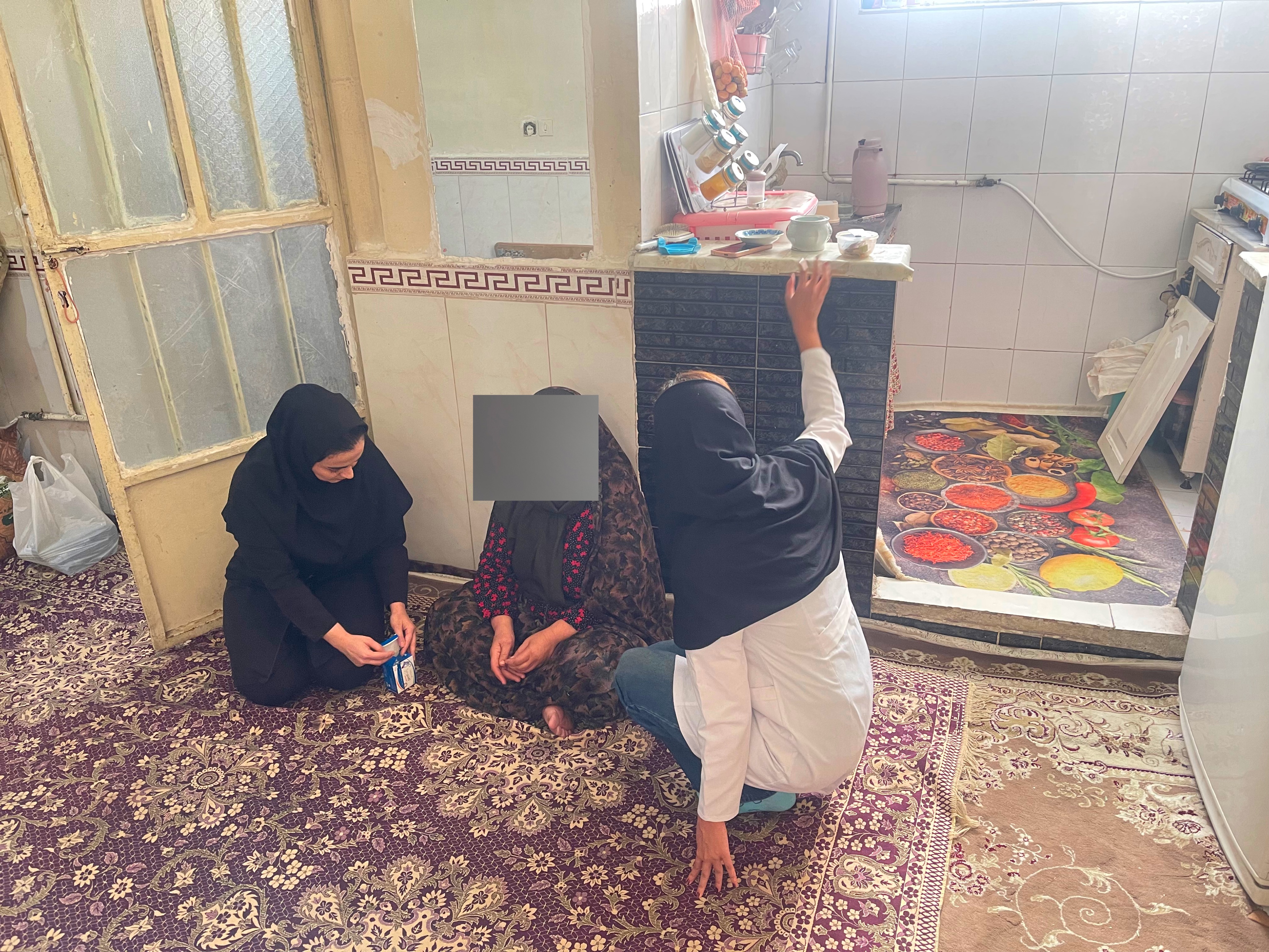 عیادت و ویزیت در منزل از سالمندان نیازمند مراقبت به مناسبت هفته ملی سالمند  8 مهرماه 1405